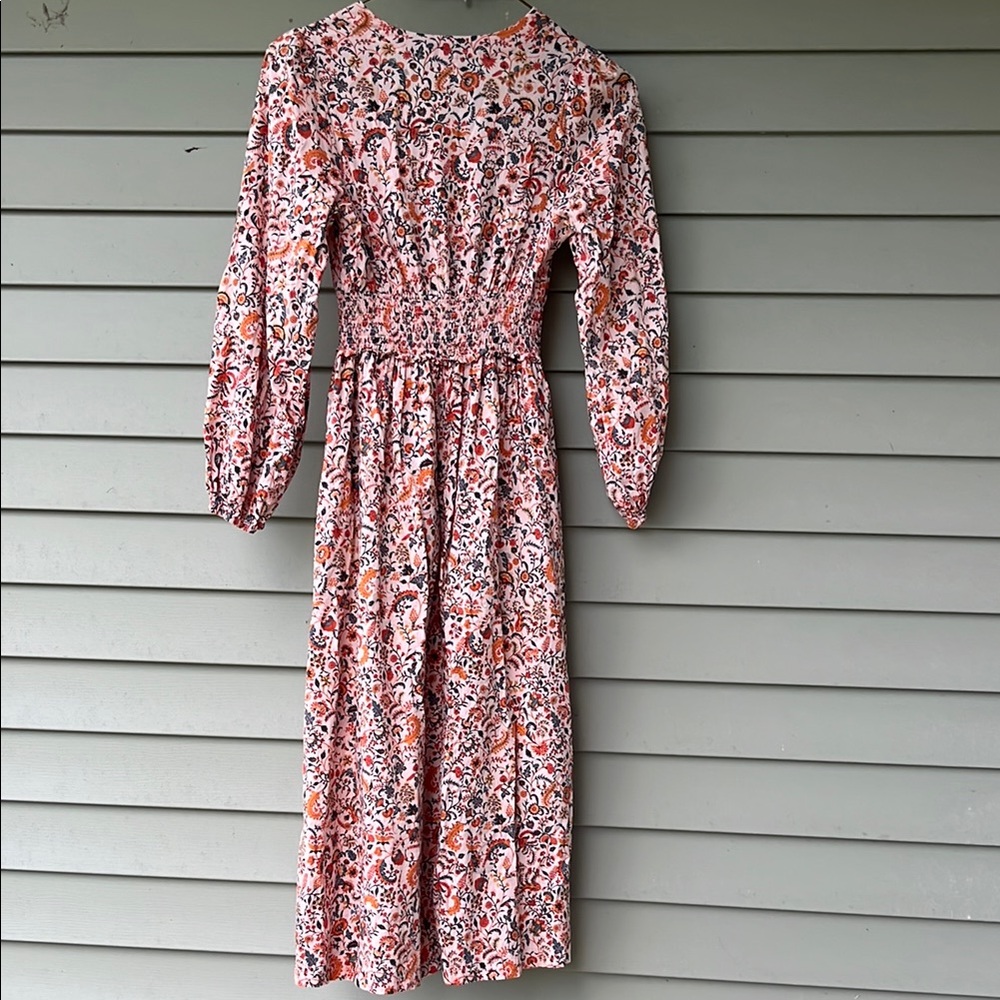 BNWOT Old Navy Pink and White Bishop Sleeve Sundress - Picture 9 of 16